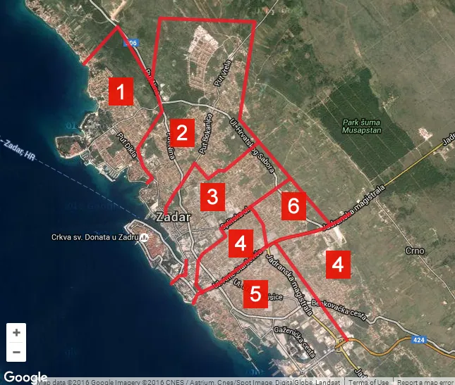 Odvoz glomaznog otpada na području Zadra