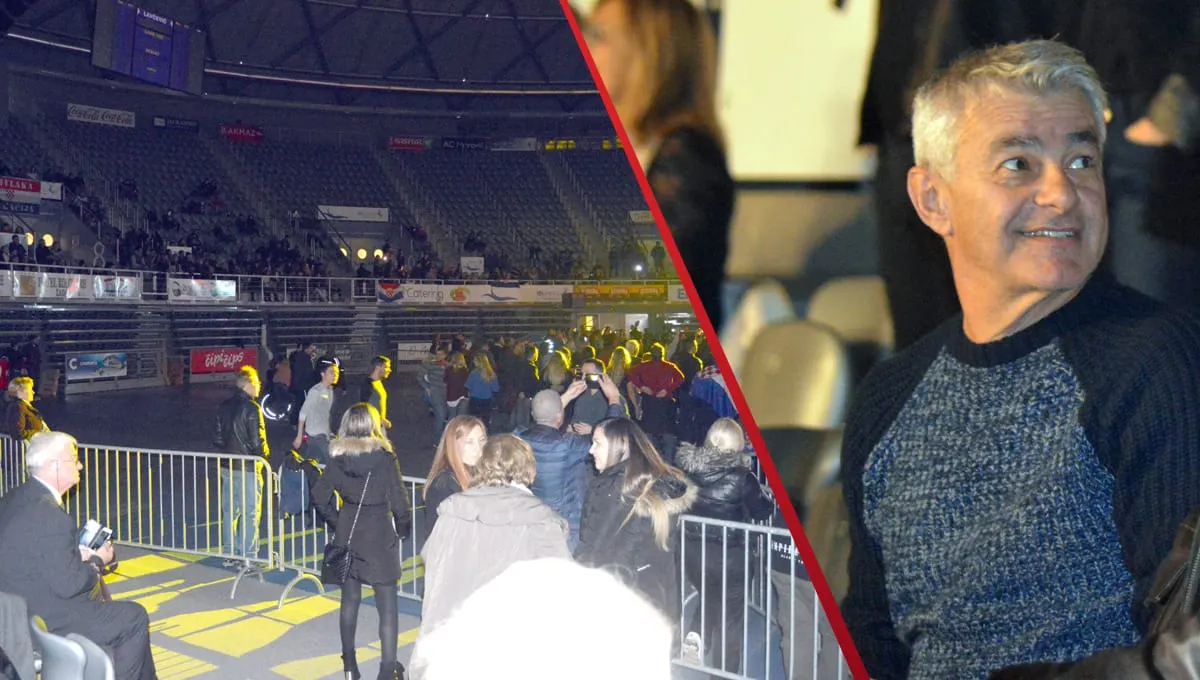 FOTOGALERIJA – Na Thompsonovom koncertu ni 3 tisuće ljudi, ravnatelj gimnazije i gradski vijećnik HDZ-a Rade Šimičević urlikao “za dom spremni”