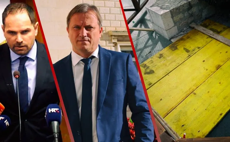 Djelatnik Grada Zadra: Nismo smjeli zvati policiju radi razbijenog stakla na Trgu Petra Zoranića; Policija: Nitko nas nije zvao