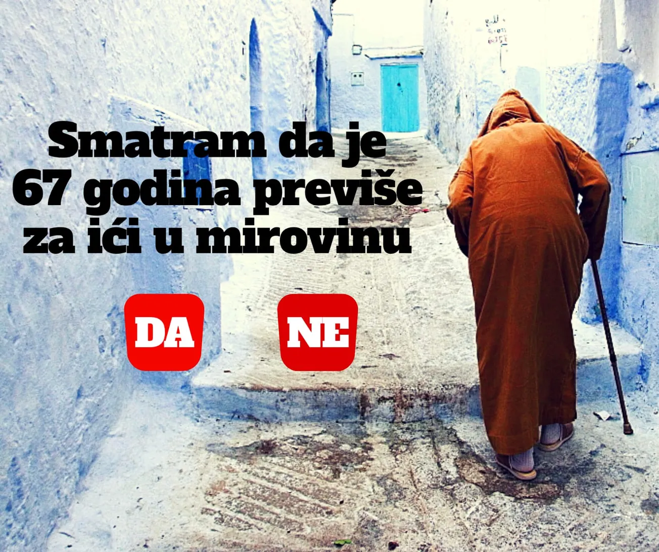 Anketa pokazala: Velika većina Zadrana je protiv odlaska u mirovinu sa 67 godina