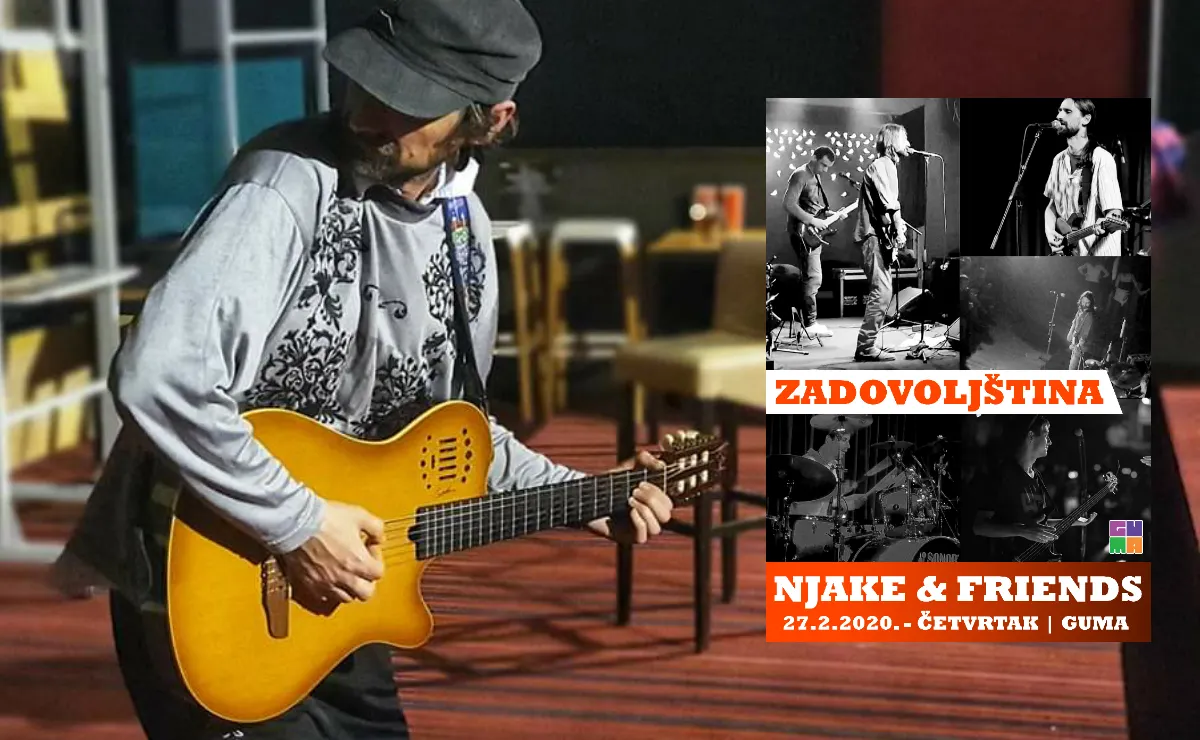 Njake s bendom večeras u Gumi svira najbolje hitove Azre