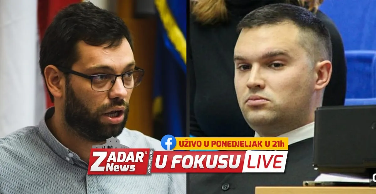 U ponedjeljak emitiramo prvu emisiju “U Fokusu Live” u kojoj gostuju Jure Zubčić i Mate Lukić
