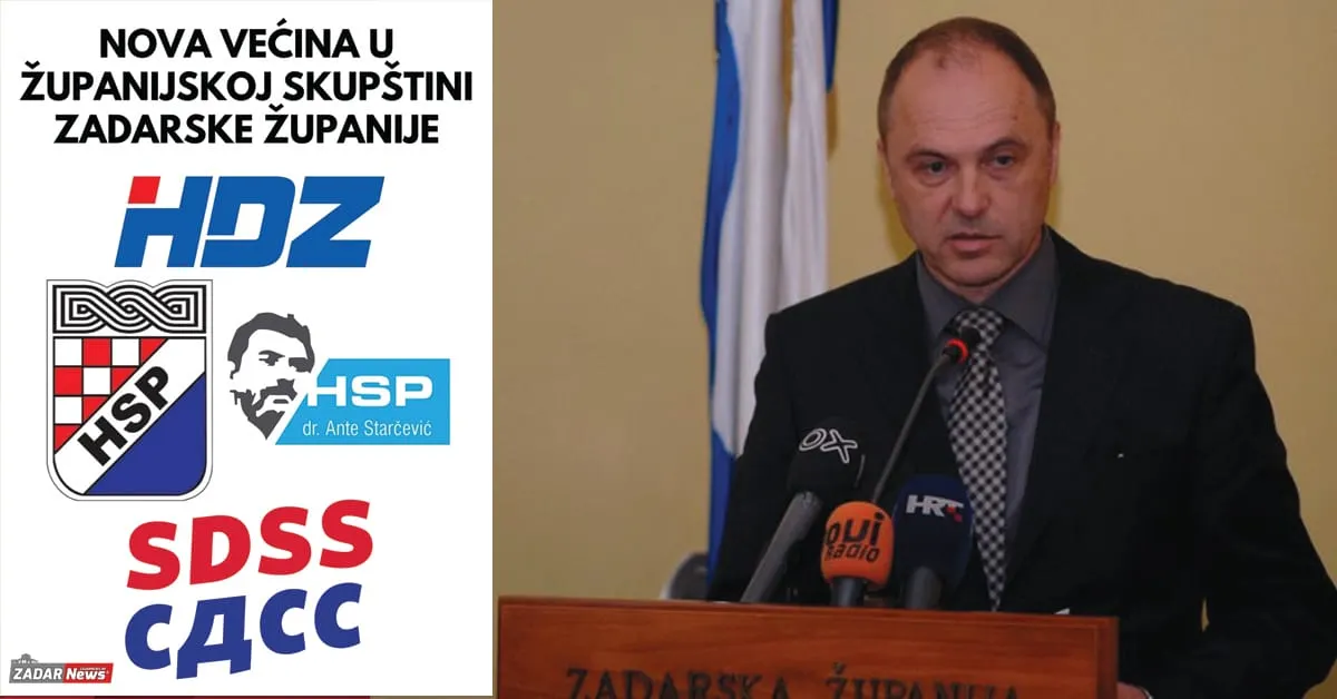 Koalicija HDZ, HSP, HSP-AS i SDSS ima većinu u Županijskoj skupštini, podržao ih i prebjeg sa Žuveline liste Željko Perica