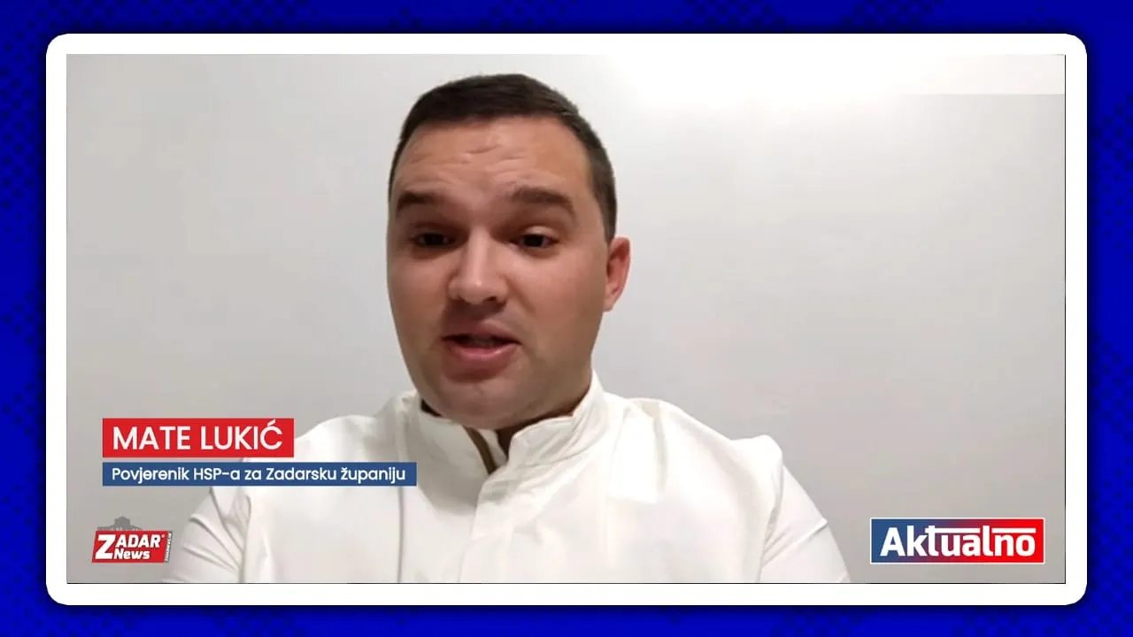 VIDEO – Mate Lukić: Želim postati gradonačelnik Zadra