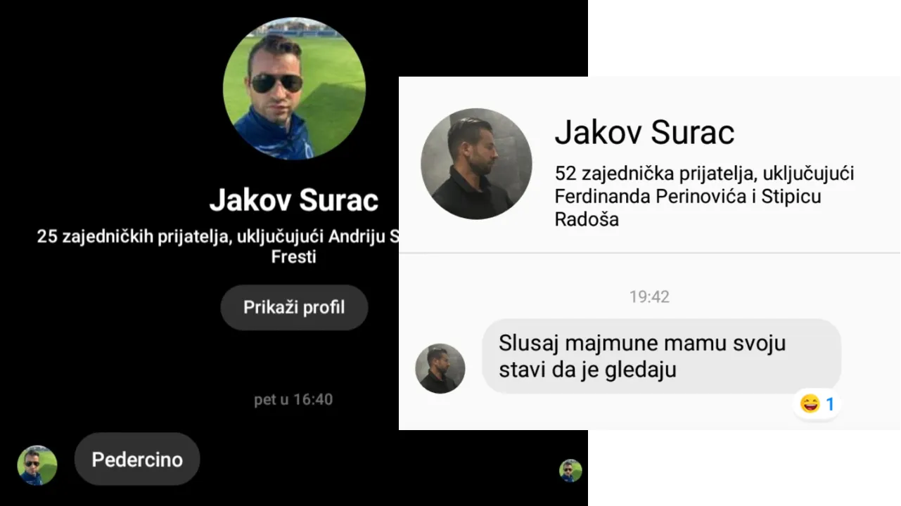 PRIMITIVIZAM – Jakov Surać vrijeđa Zadrane koji komentiraju njegovo suđenje, dr. Žuvelu nazvao majmunom