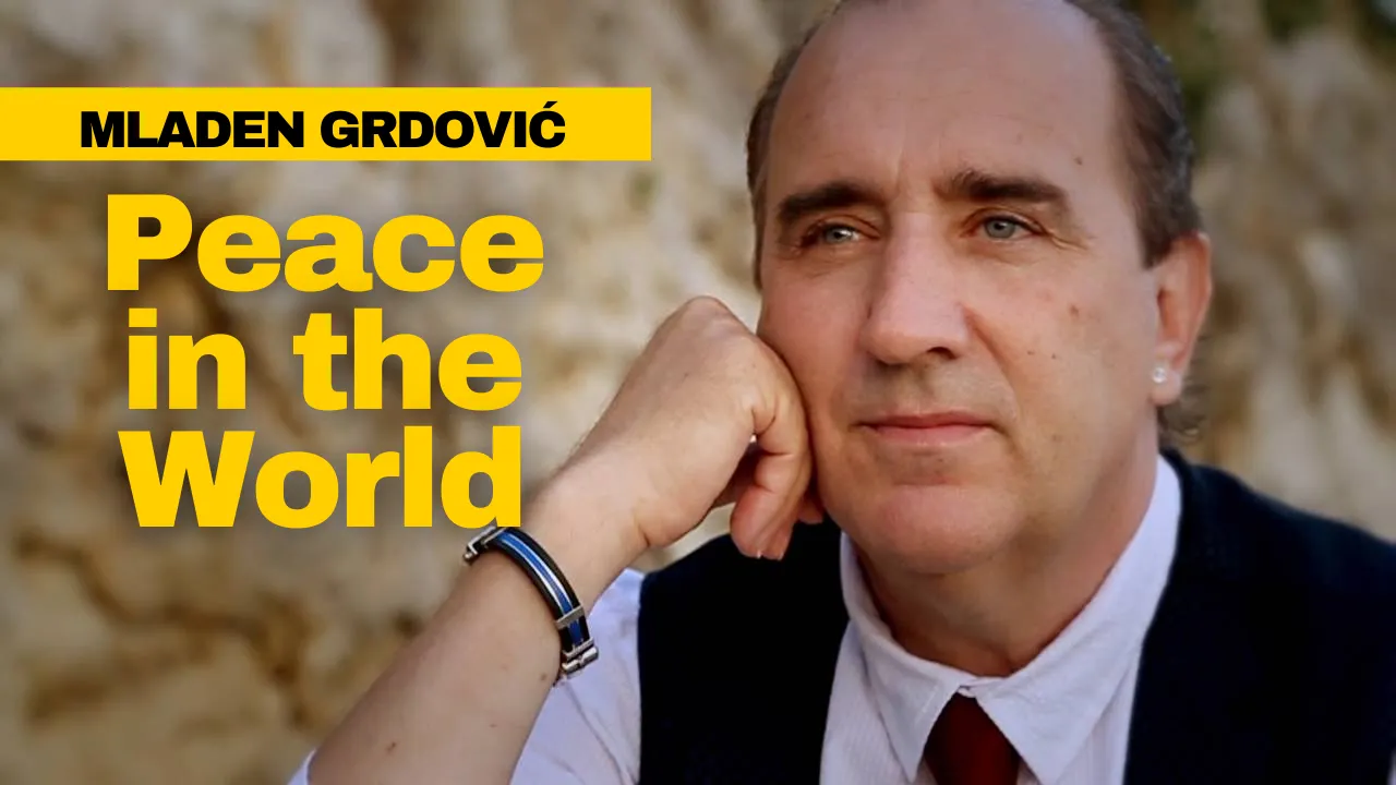 POSLUŠAJTE REFREN – Mladen Grdović uskoro izbacuje pjesmu “Peace in the World” s kojom će pomoći unesrećenoj djeci iz Ukrajine