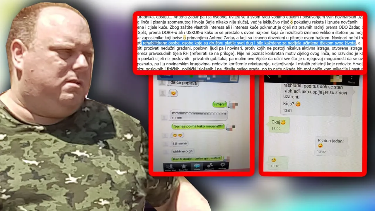 ODNOSI S MALOLJETNIM DJEČACIMA: Pavić u pismu HND-u priznao da je “rehabilitirana osoba”