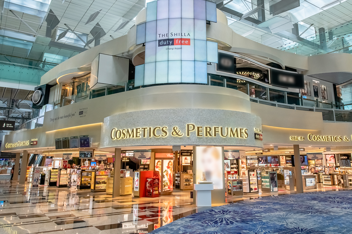 Duty-free at Changi Airport, Singapore