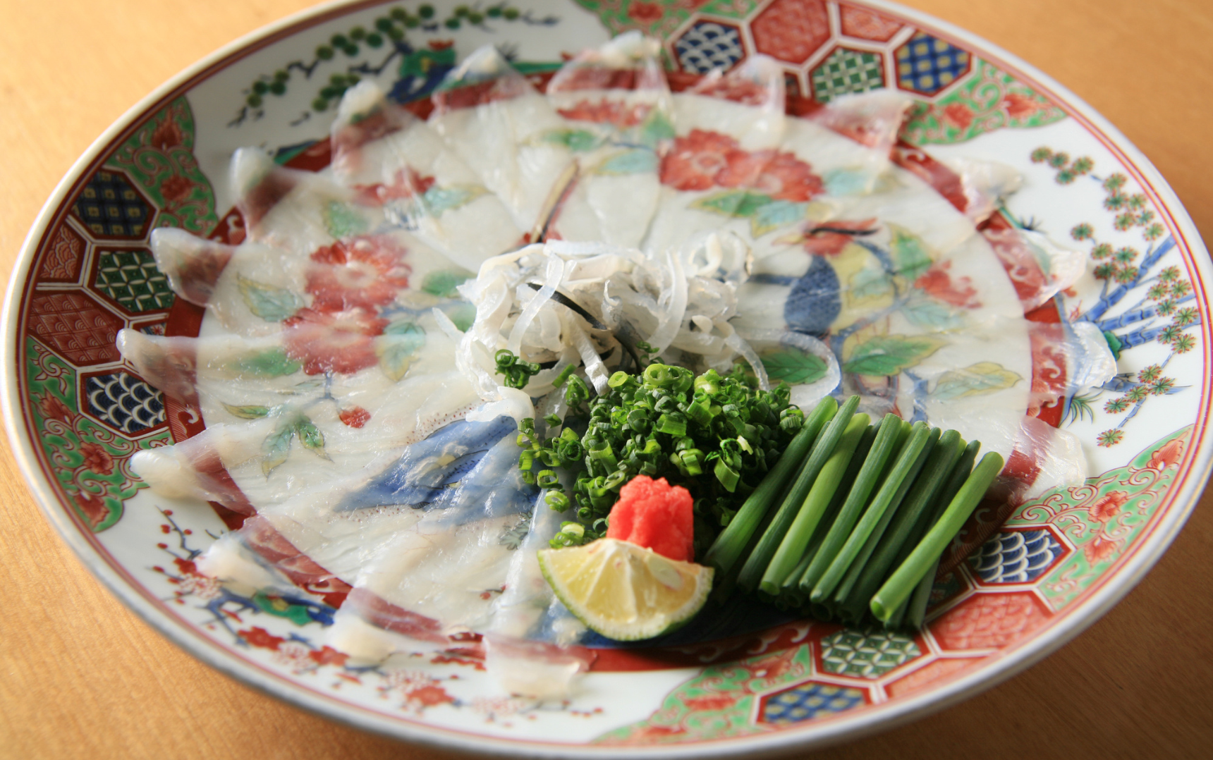 Ready to eat Fugu fish