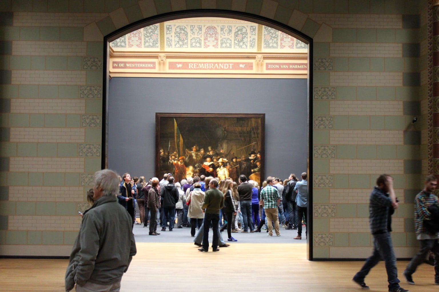 View of Rembrandt van Rijn, The Night Watch