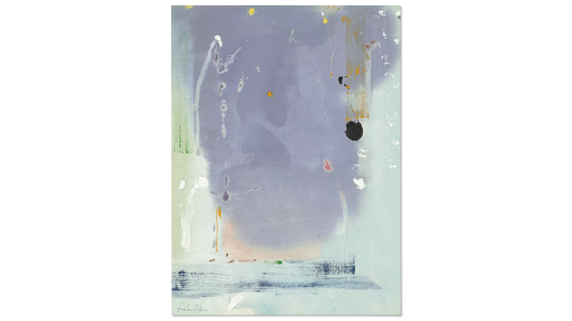 HELEN FRANKENTHALER (1928-2011) Concerto,&nbsp;acrylic on canvas