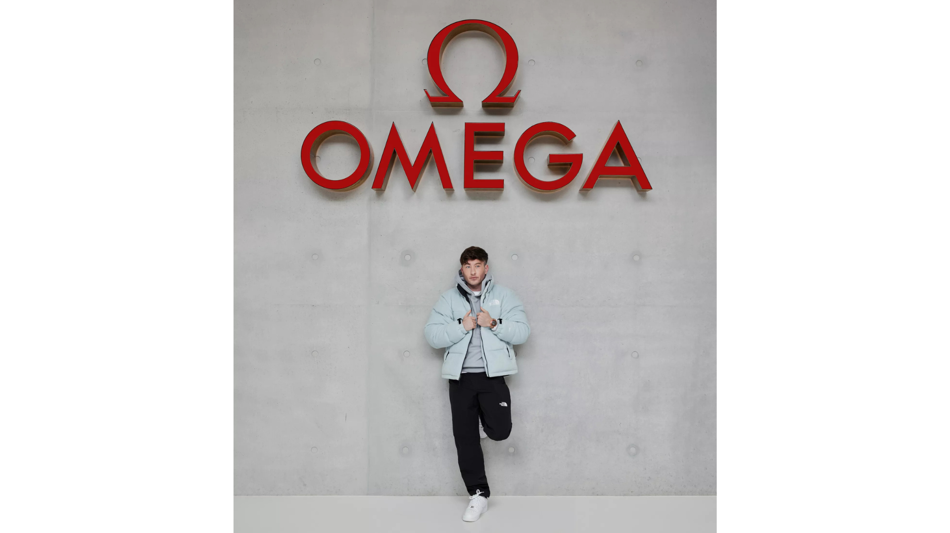 Barry Keoghan Visits OMEGA Headquarters
