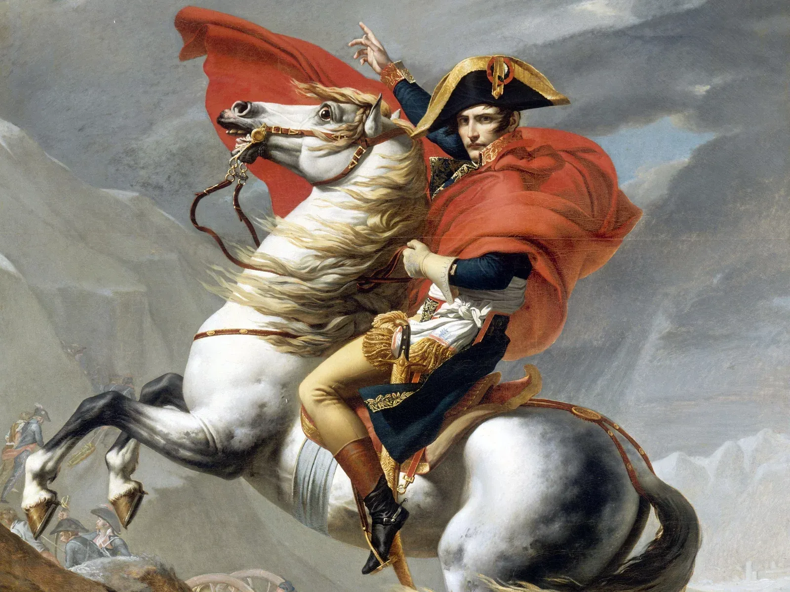 Napoleon Crossing the Saint-Bernard Pass, 20 May 1800