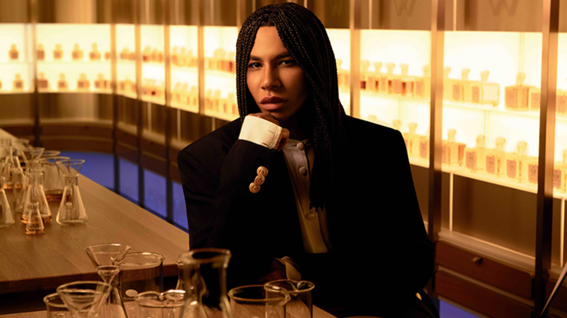 Olivier Rousteing Reimagines Luxury Whisky with Johnnie Walker