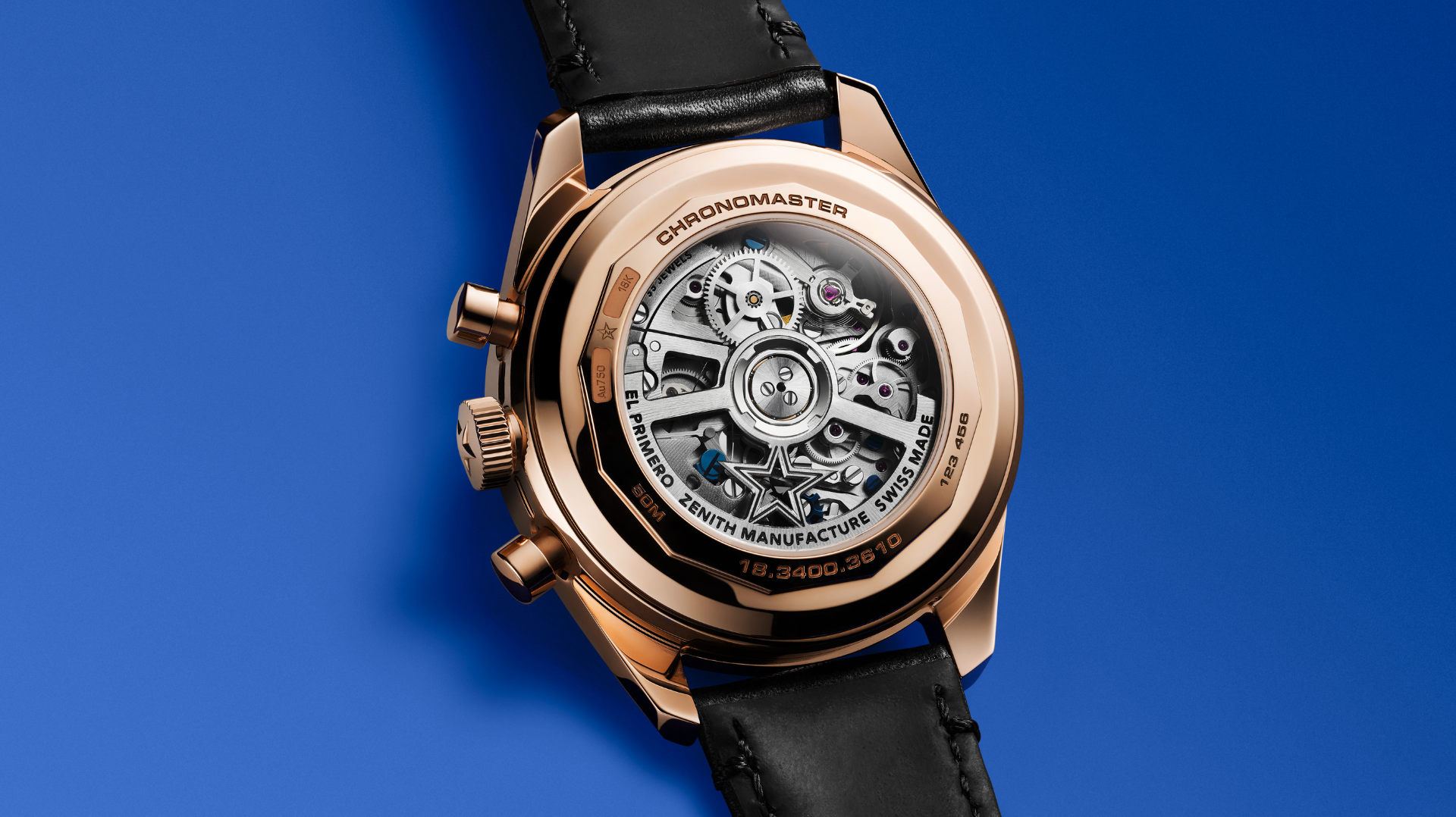 ZENITH CHRONOMASTER Triple Calendar Returns in Rose Gold