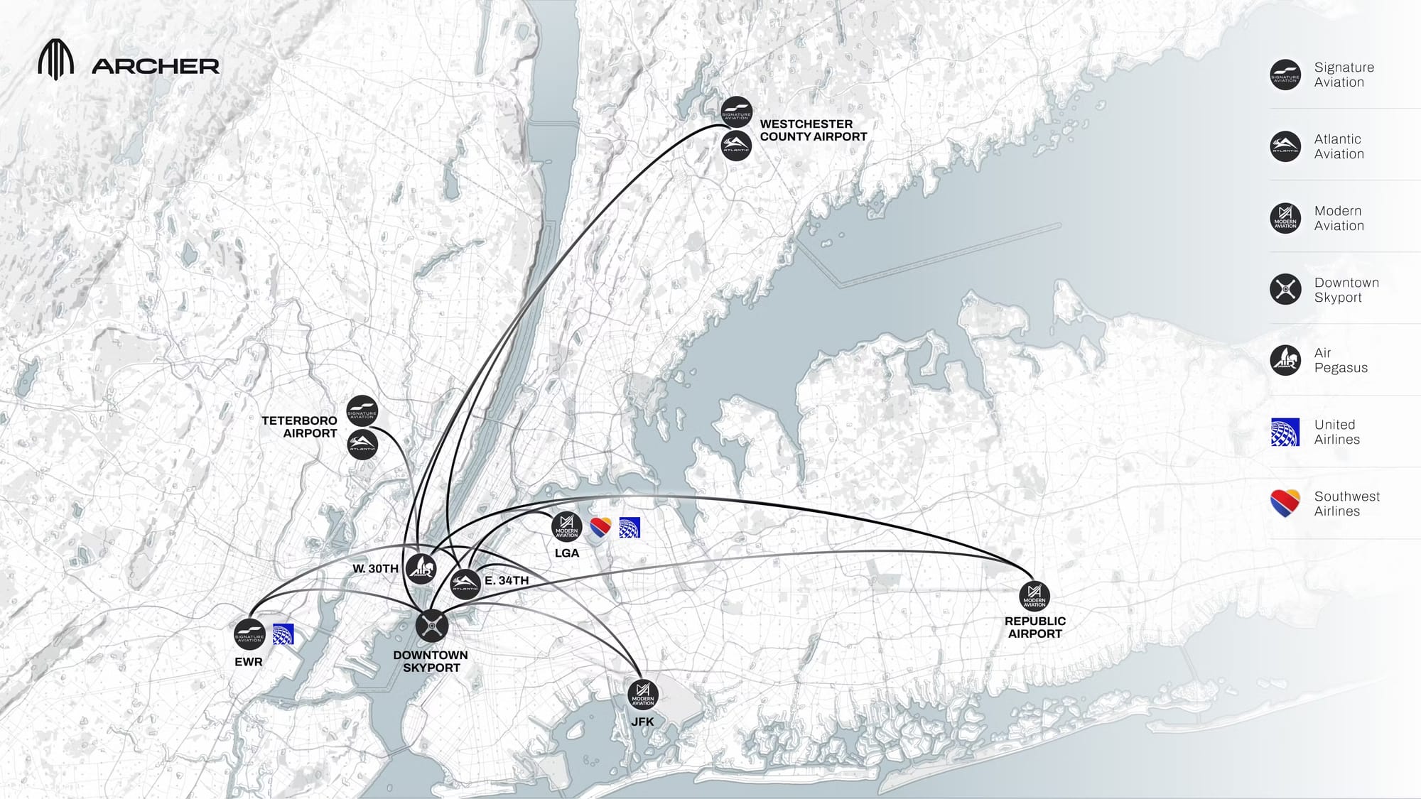 Archer and United Airlines to Launch NYC Air Taxi Network