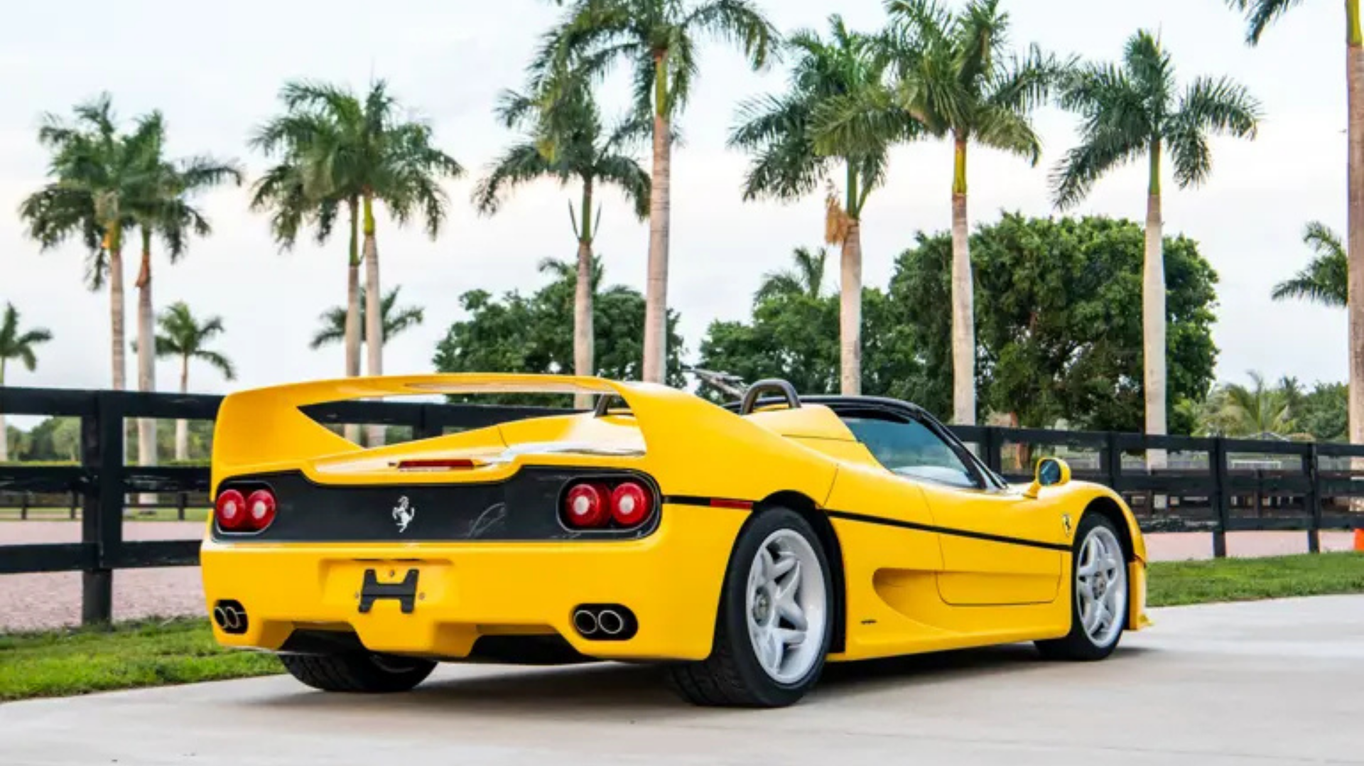 Ultra-Rare Ferrari F50 Once Owned by Ralph Lauren for Sale