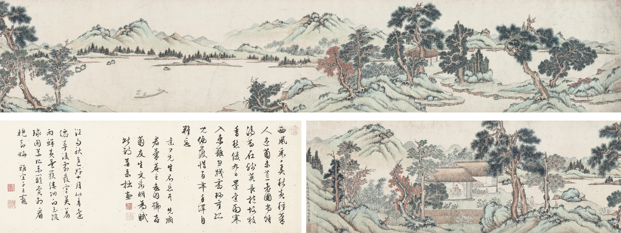 WEN ZHENGMING (1470-1559). Landscape for Wang Daqing