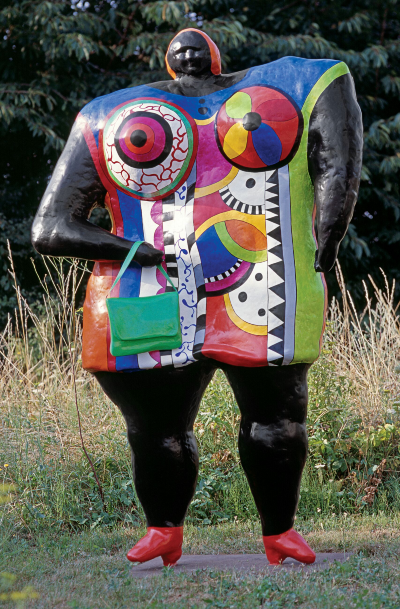Big Lady (black) by Niki de Saint Phalle