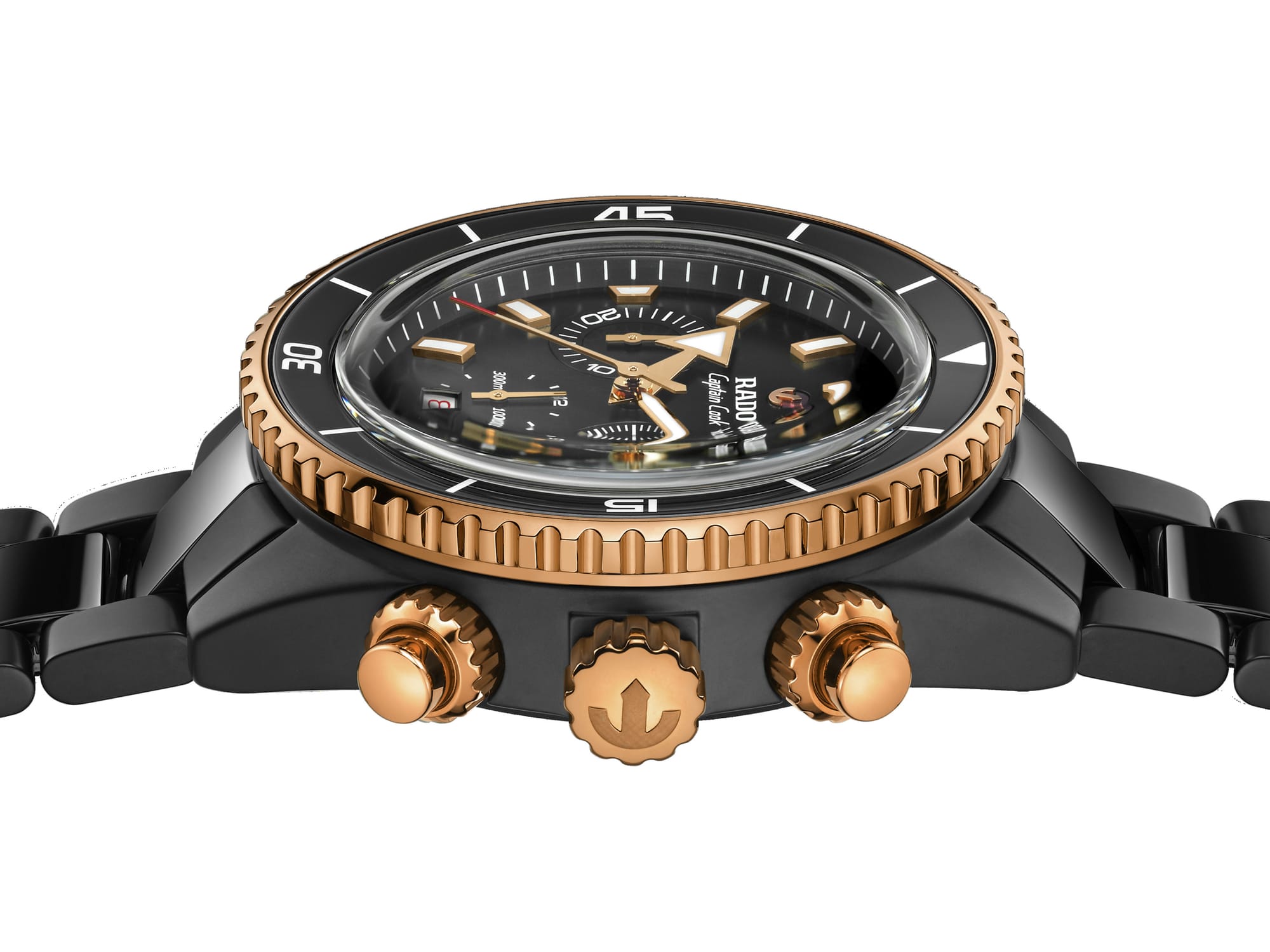 The Captain Cook High Tech Ceramic Chronograph, Rado