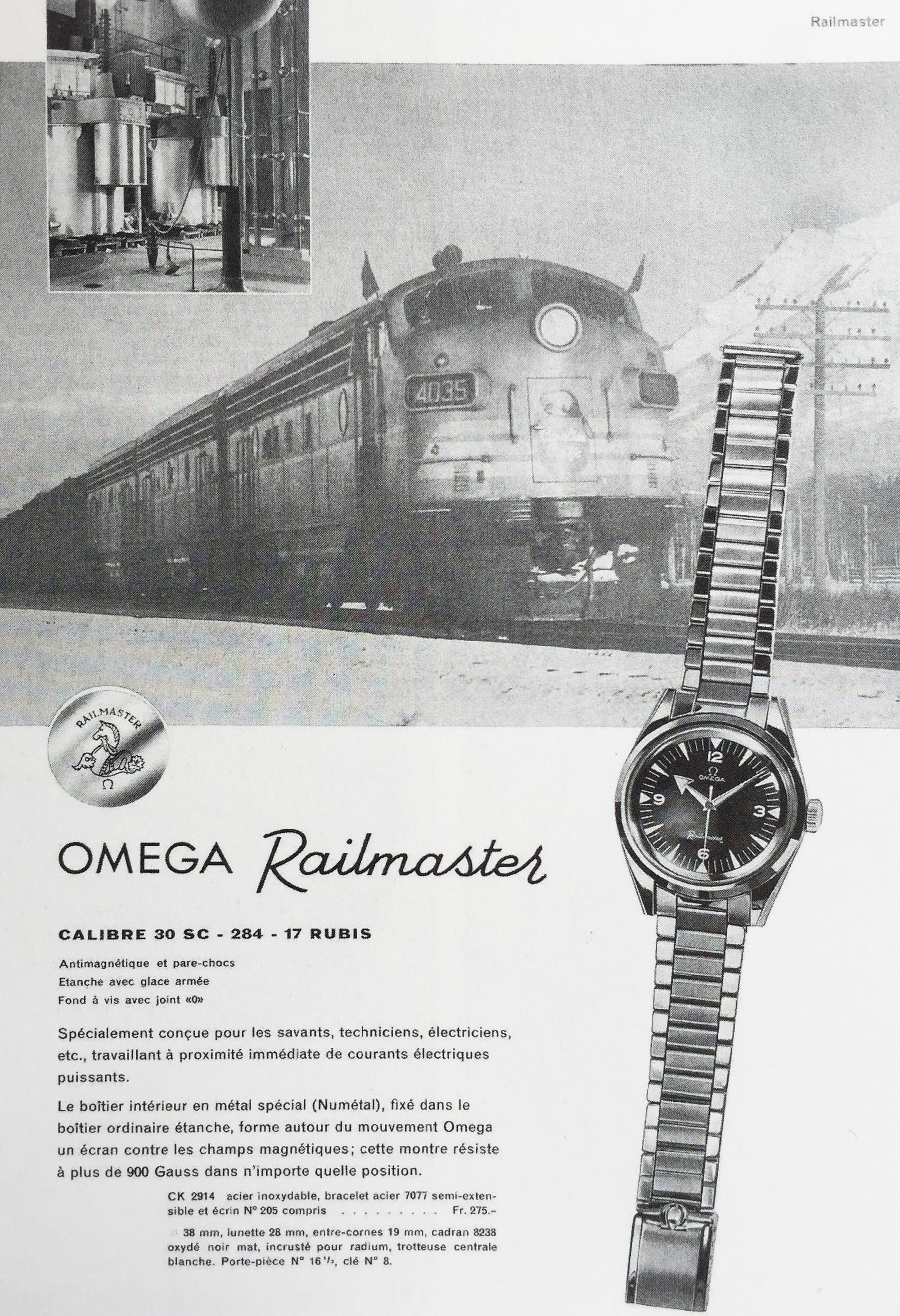 OMEGA Railmaster
