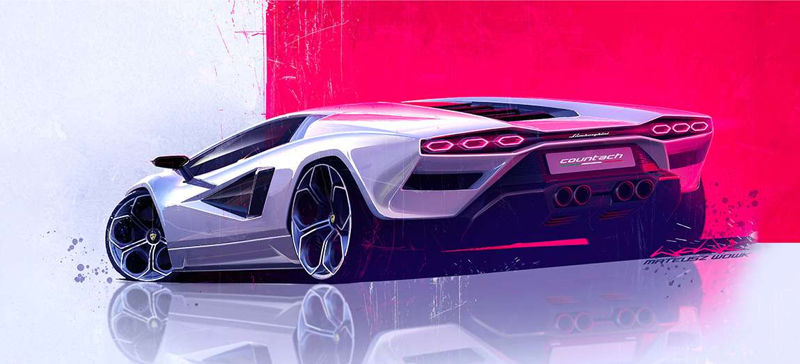Lamborghini Countach 2022 