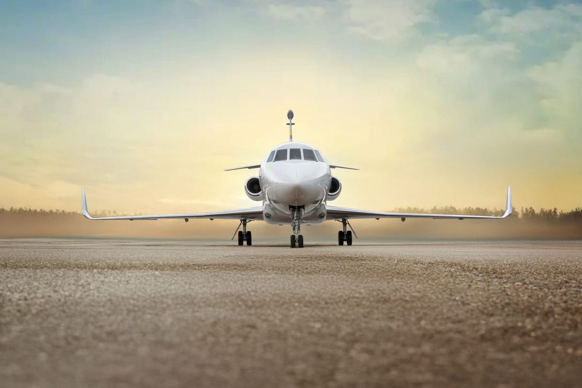 A 2-Year-Old Falcon 900LX Now Available for $38.8M