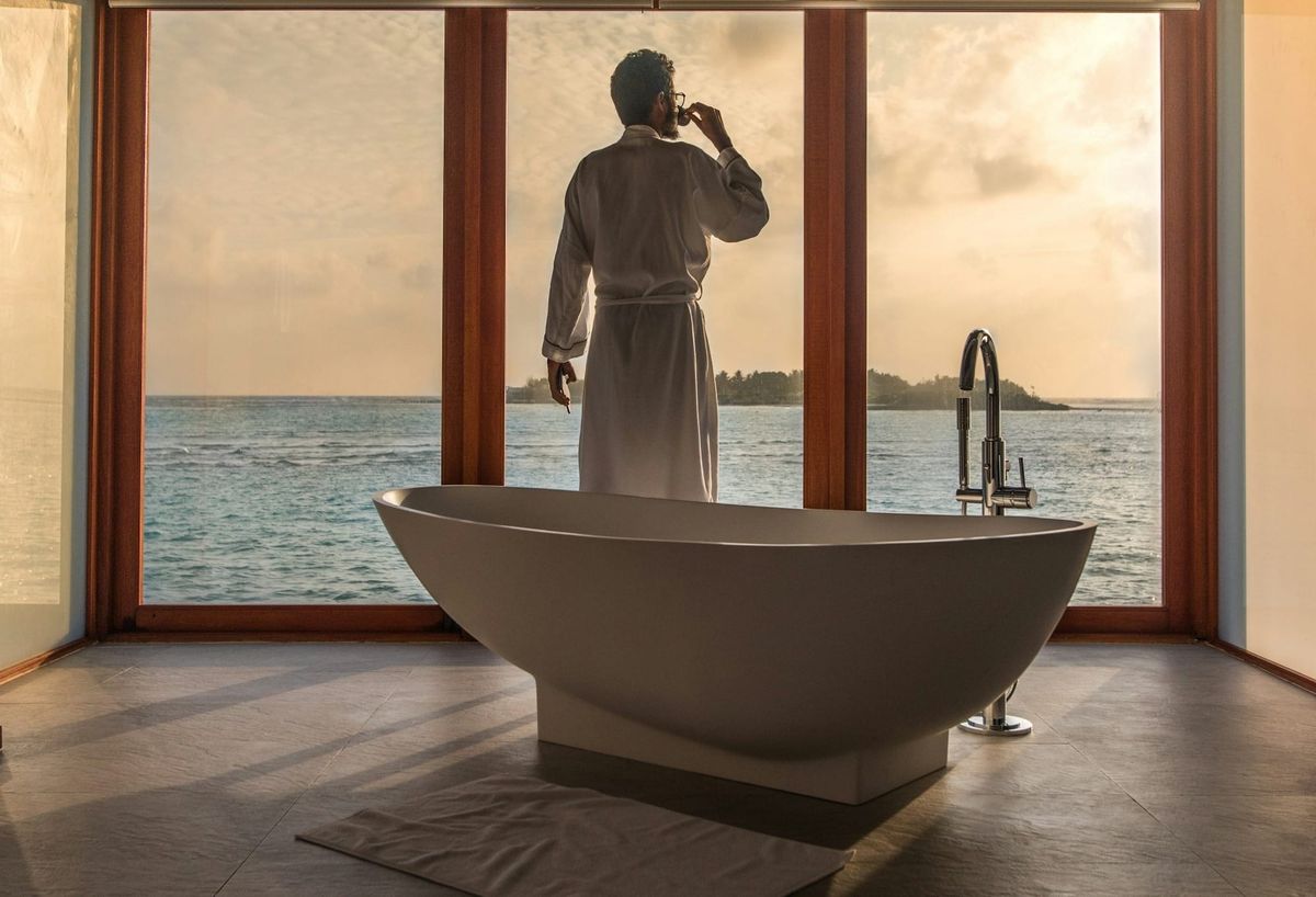 The Open Bathroom Concept