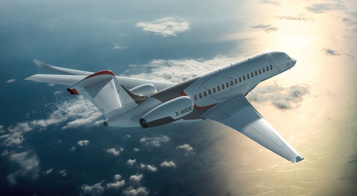 Falcon 10X Connects Continents in Luxury