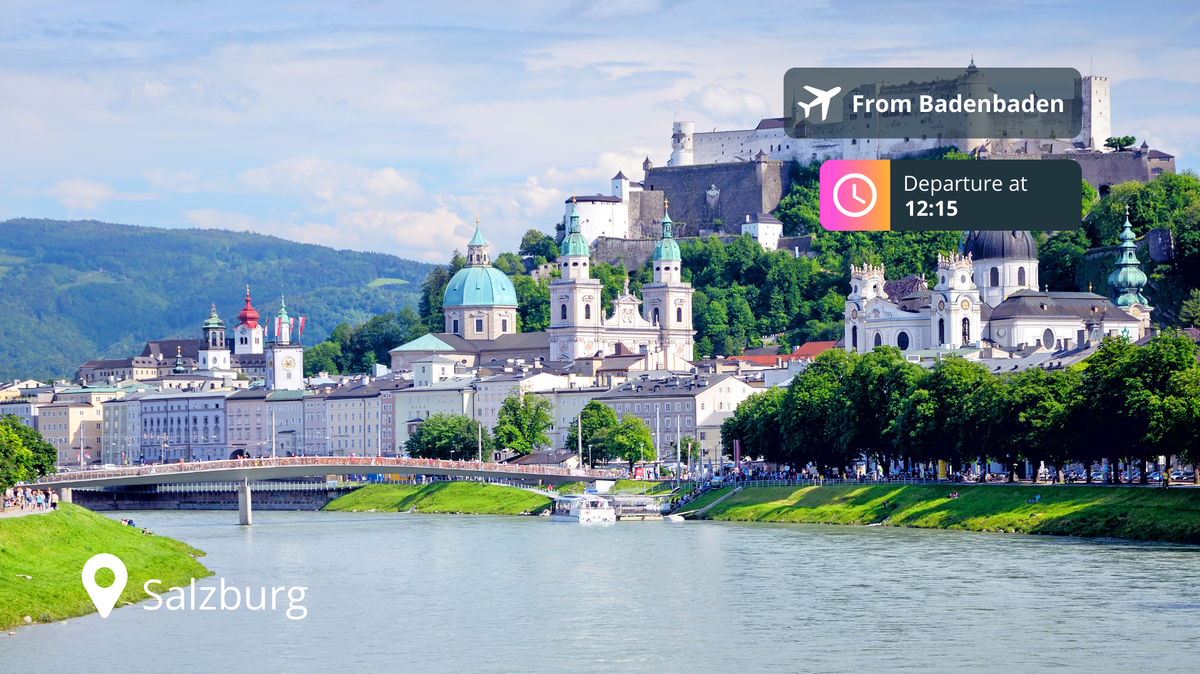 Last-Minute Private Jet Deal: Badenbaden to Salzburg for 82% Off!