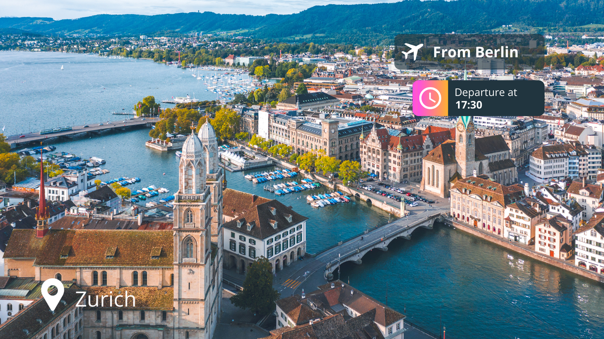 Last-Minute Private Jet Deal: Berlin to Zurich for 86% Off!