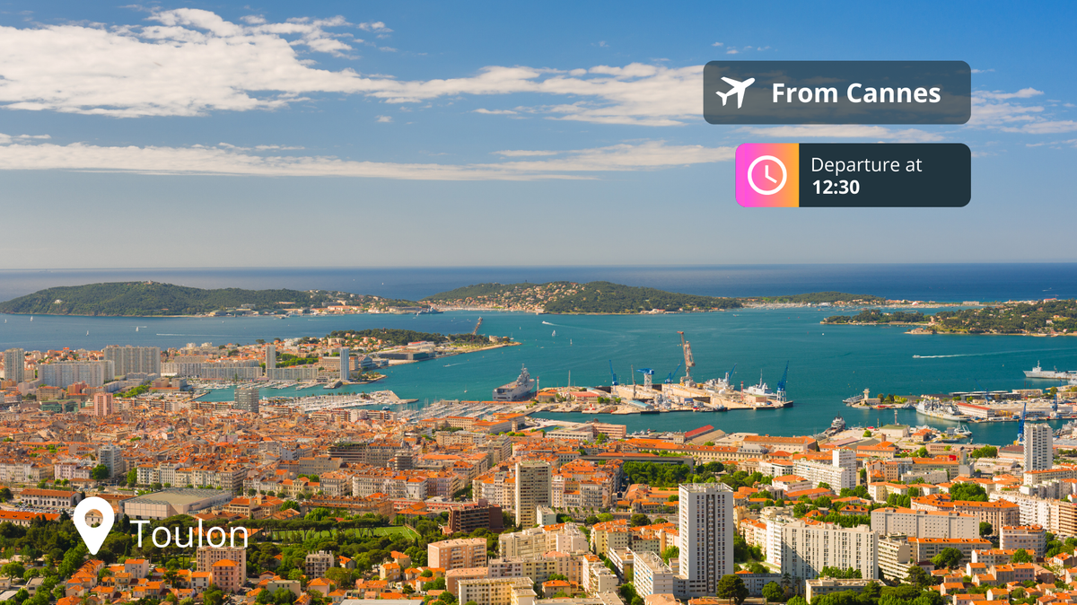 Last-Minute Private Jet Deal: Cannes to Toulon for 82% Off!