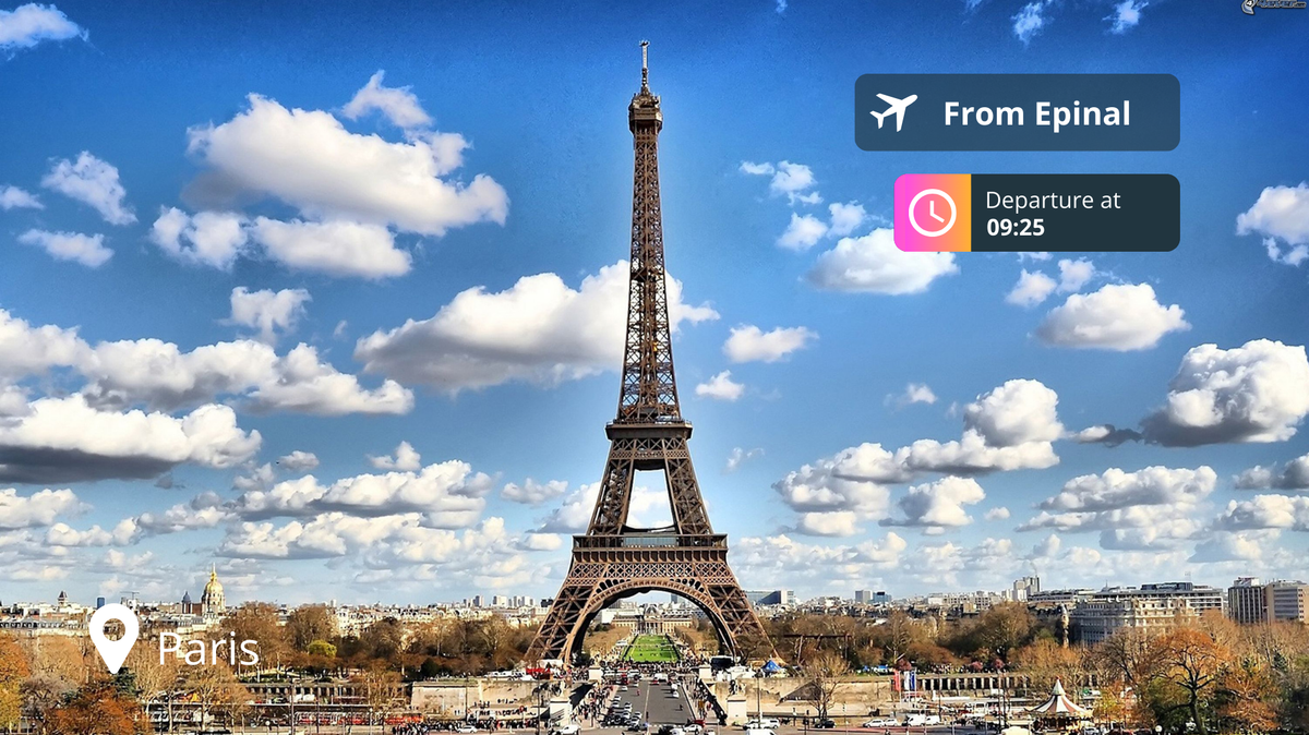 Last-Minute Private Jet Deal: Epinal to Paris for 84% Off!