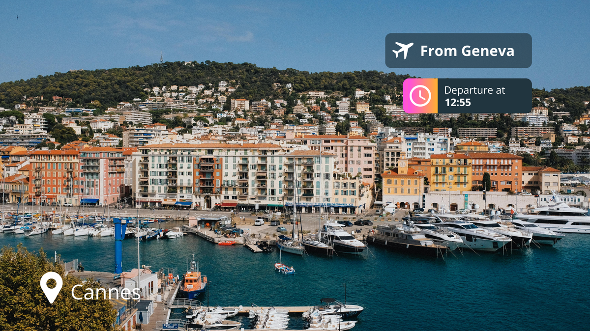 Last-Minute Private Jet Deal: Geneva to Cannes for 78% Off!