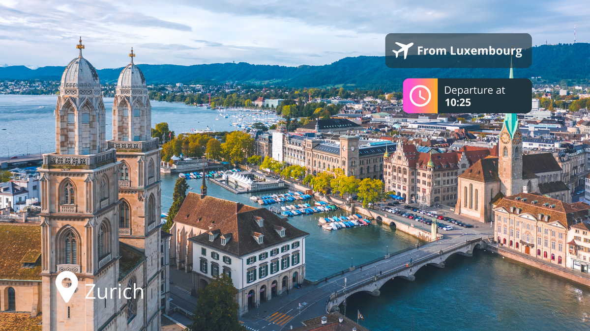 Last-Minute Private Jet Deal: Luxembourg to Zurich for 85% Off!