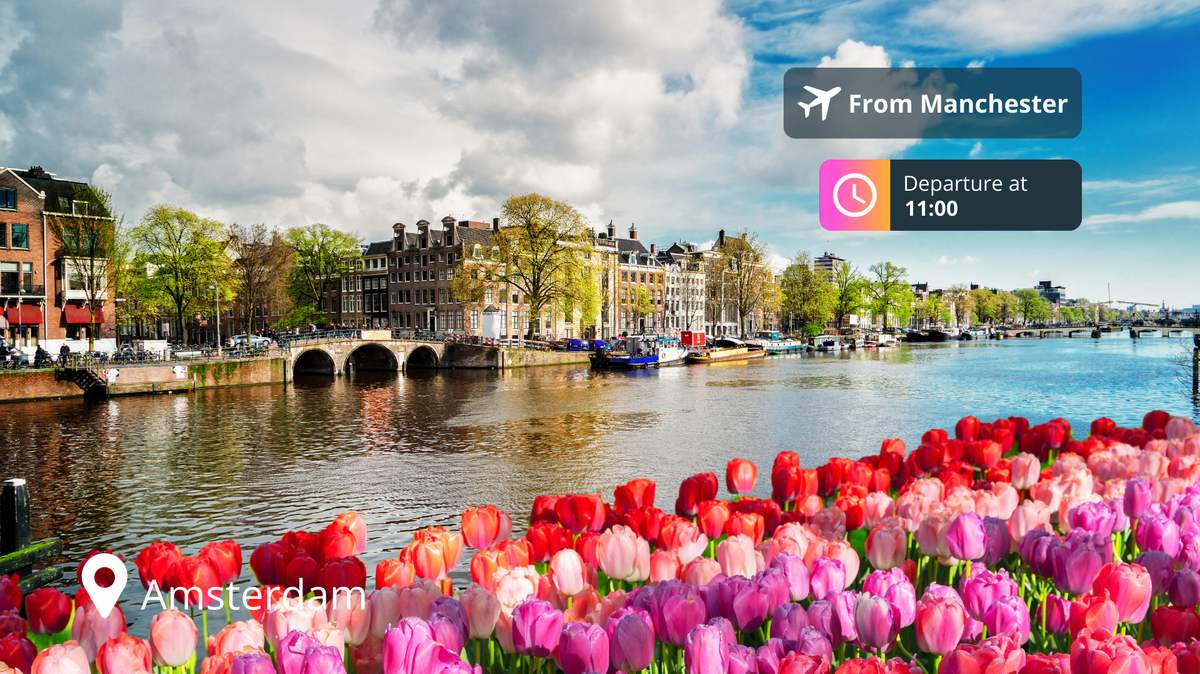 Last-Minute Private Jet Deal: Manchester to Amsterdam for 83% Off!