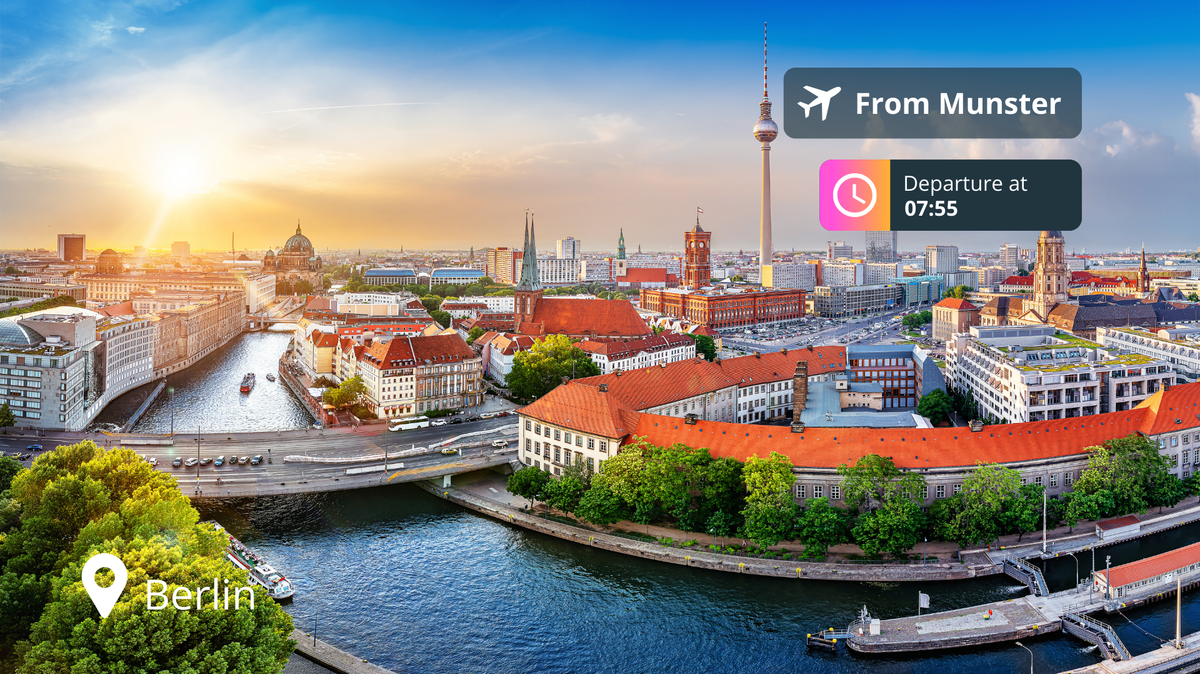 Last-Minute Private Jet Deal: Munster to Berlin for 77% Off!