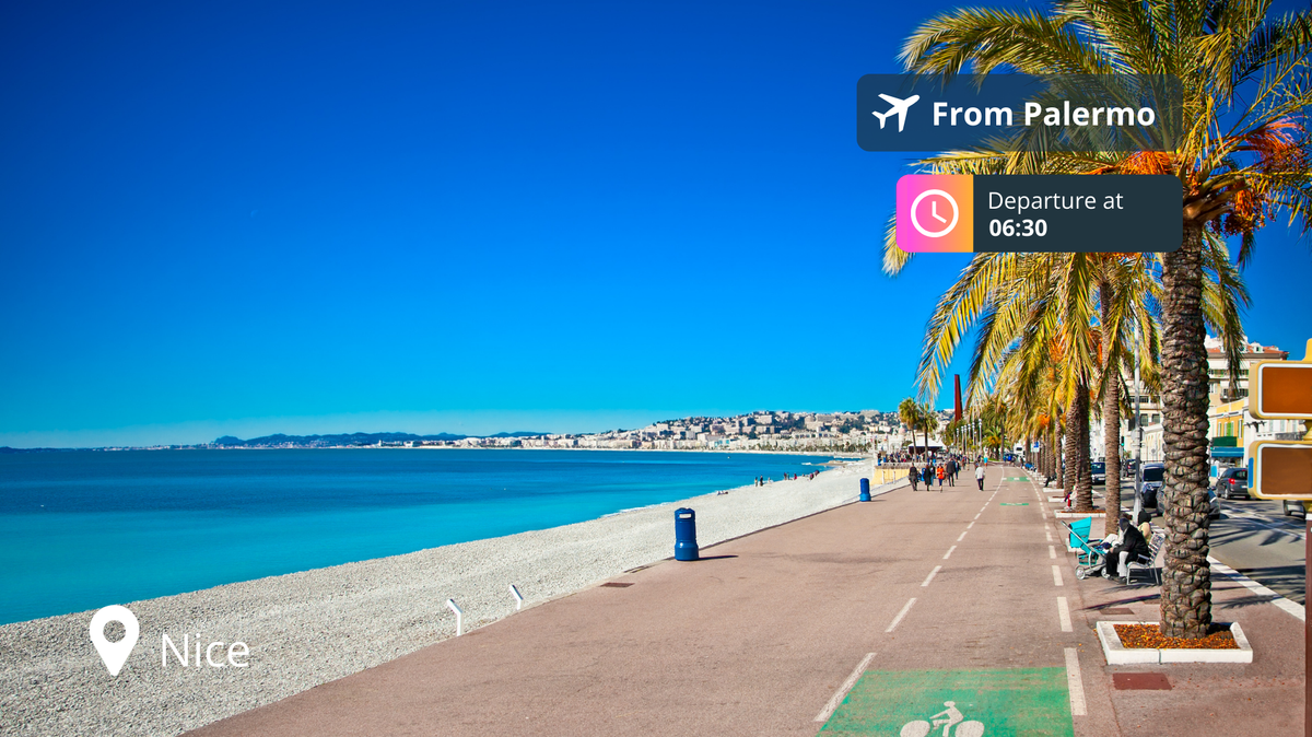 Last-Minute Private Jet Deal: Palermo to Nice for 90% Off!