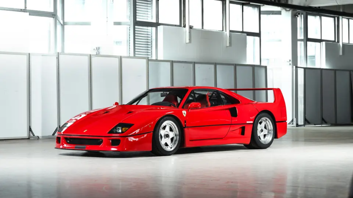 Rare 1989 Ferrari F40 Heads to Auction