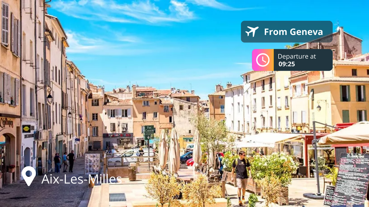 Last-Minute Private Jet Deal: Geneva to Aix-Les-Milles for 78% Off!