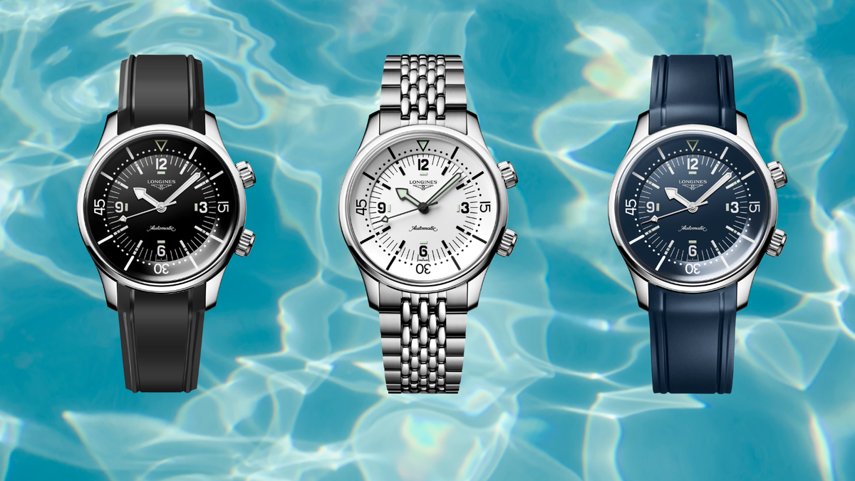 The New Longines Legend Diver Is Your Summer Essential