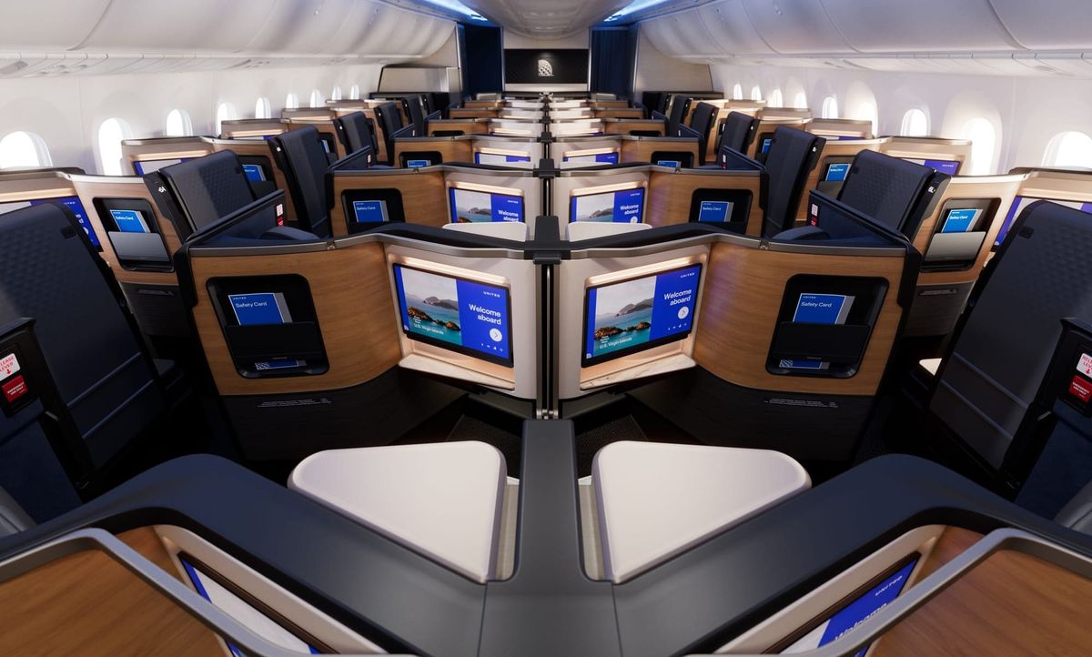 United’s New Elevated Interior