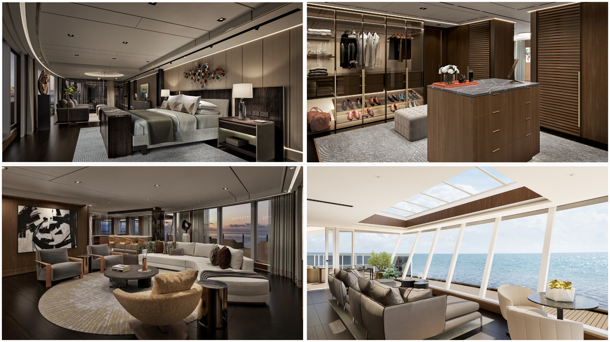 World’s Largest Cruise Suite Costs $25,000 a Night