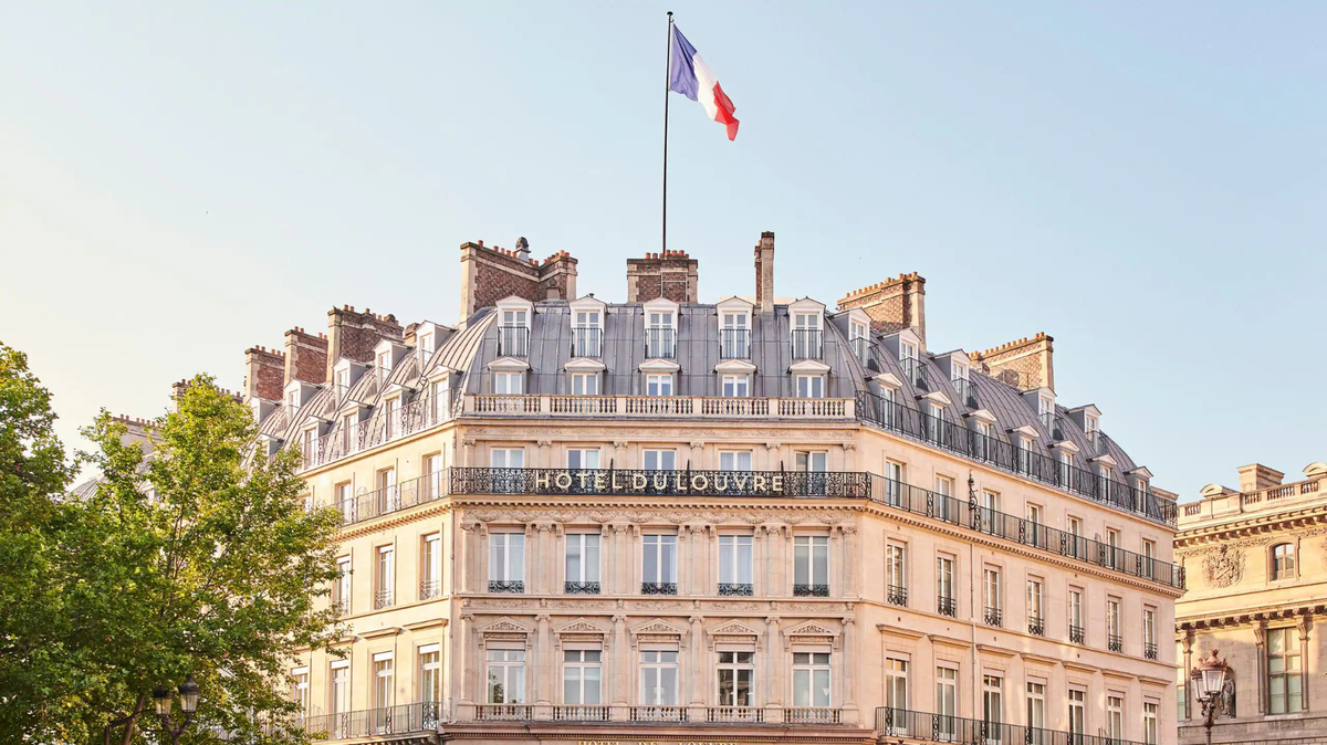 Wake Up Beside the Louvre