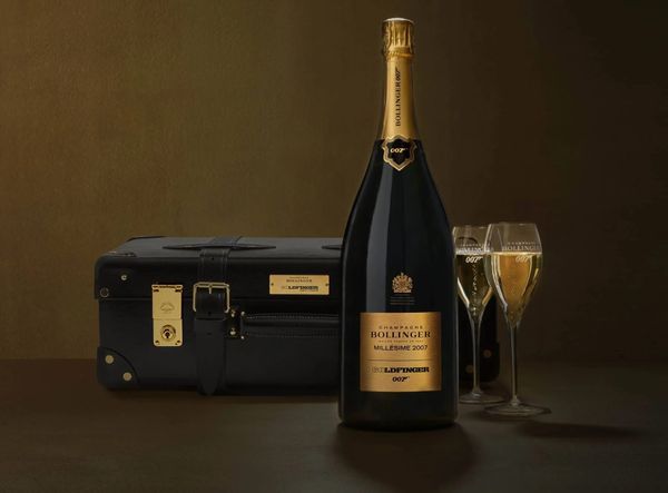 Champagne Bollinger Launches a £3500 Goldfinger Limited Edition Inspired by James Bond