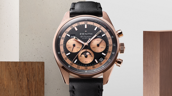 ZENITH CHRONOMASTER Triple Calendar Returns in Rose Gold
