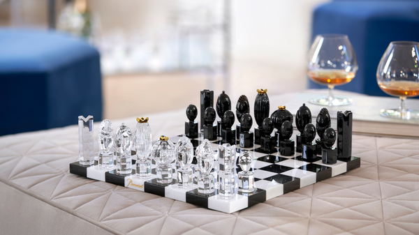 The $25,000 Baccarat Chess Set