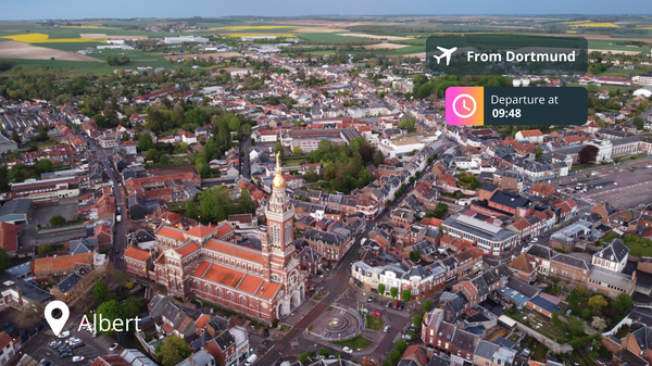 Last-Minute Private Jet Deal: Dortmund to Albert for 82% Off!