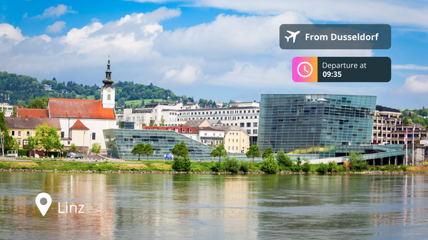 Last-Minute Private Jet Deal: Dusseldorf to Linz for 80% Off!