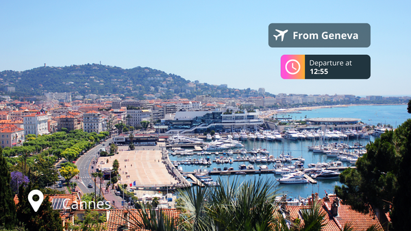 Last-Minute Private Jet Deal: Geneva to Cannes for 81% Off!